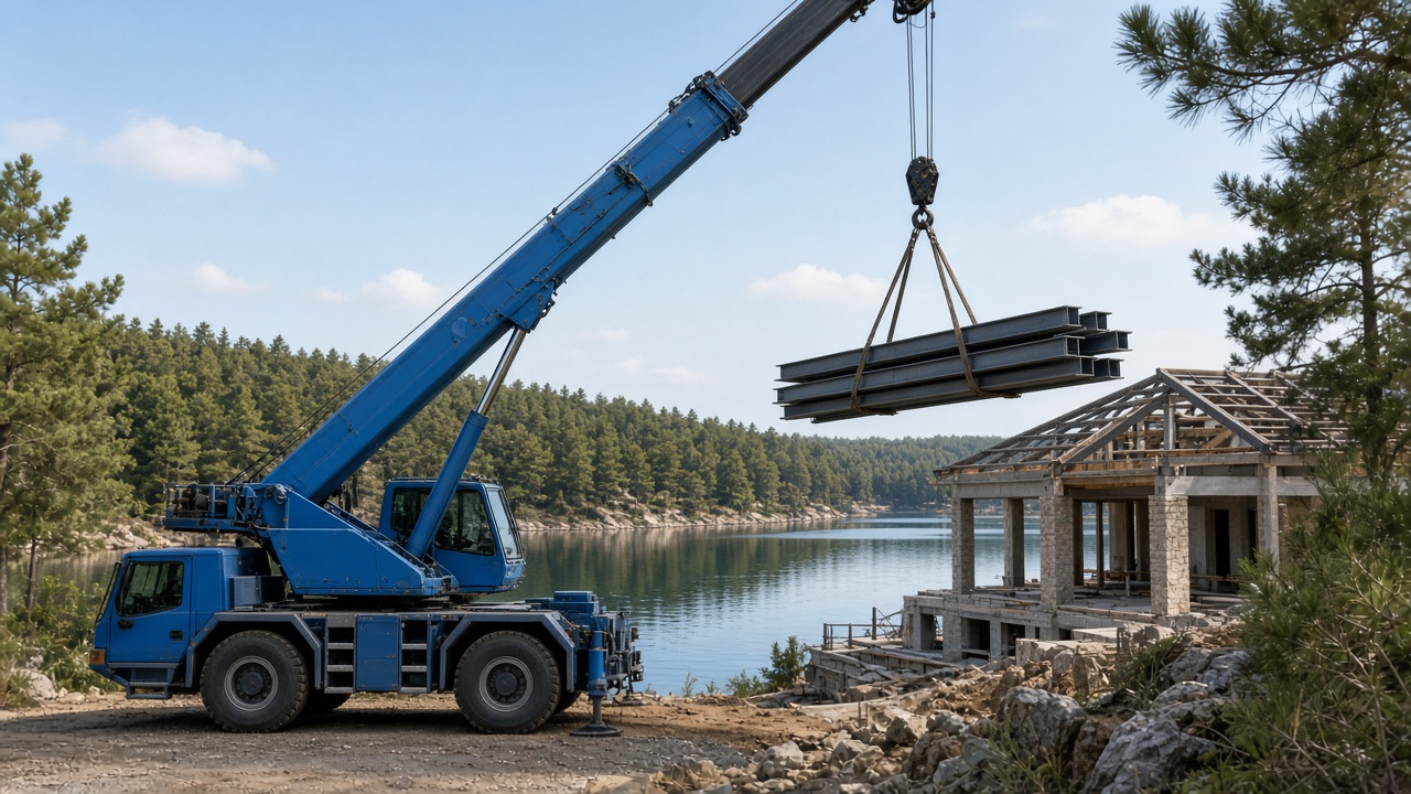 Gölbaşı Vinç Kiralama Villa, Göl Kıyısı ve Sanayi Parseli